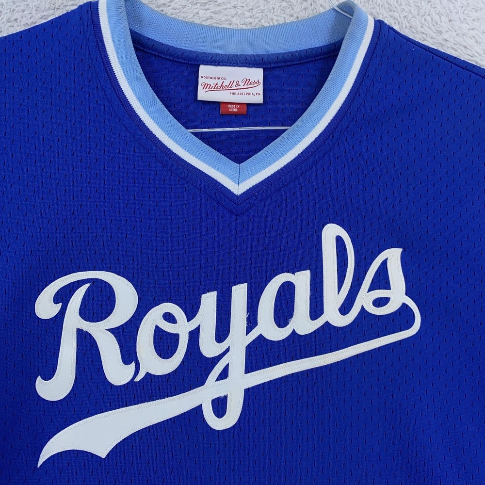 Kansas City Royals Baseball Jersey Mens Medium MLB Cooperstown Collection Shirt